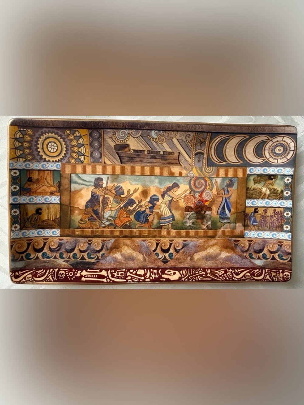 Oscar Nava 'The Rainbow Covenant Artist” Arc Encounter Vivid Colors Trinket Dish